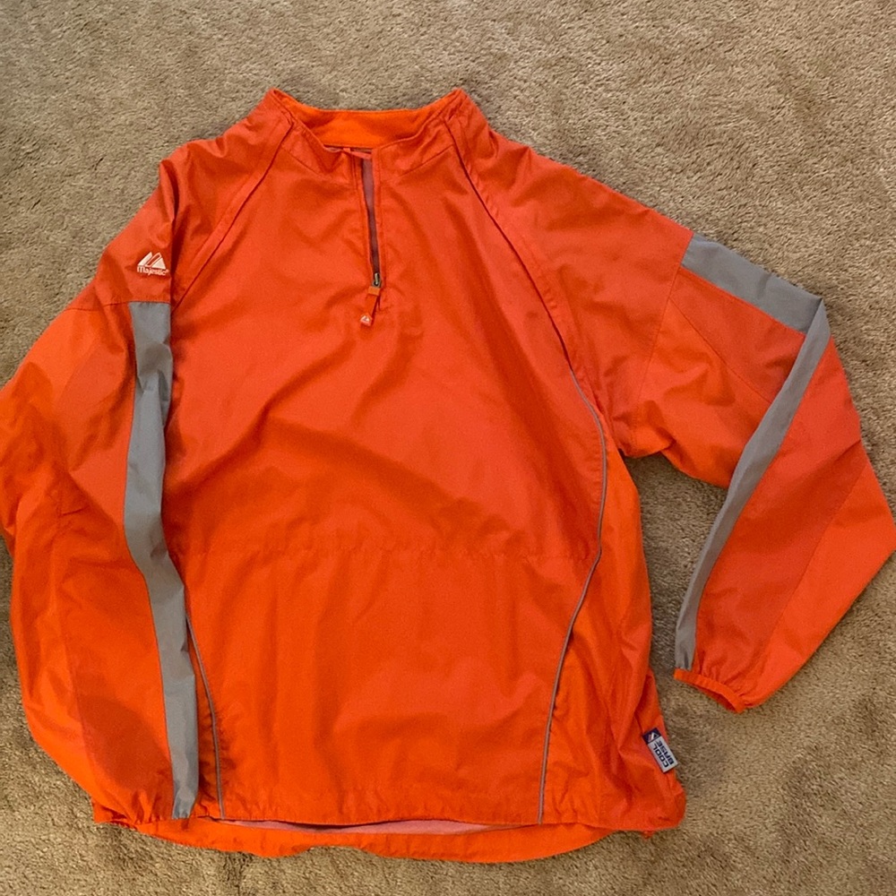 Majestic Baseball Cool Base Pullover Jacket Large